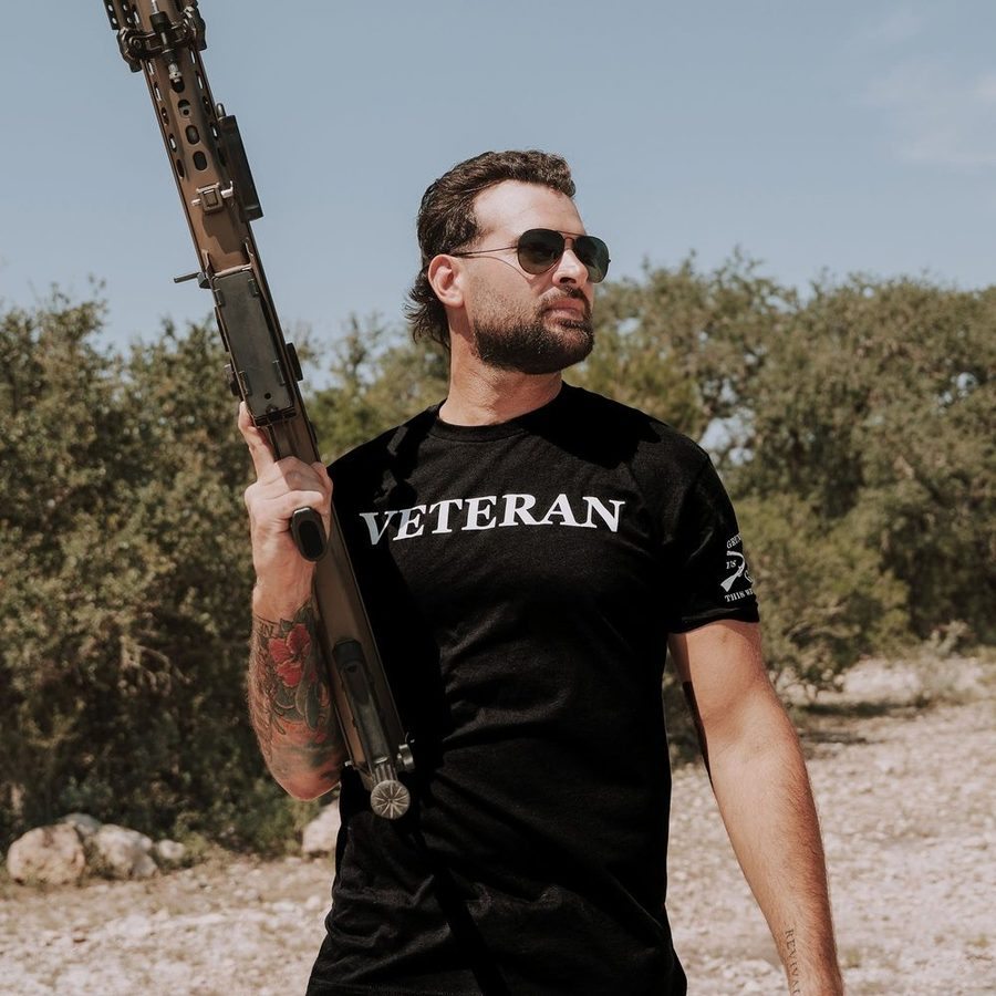 Veteran Defined T-Shirt - Black - Image 4