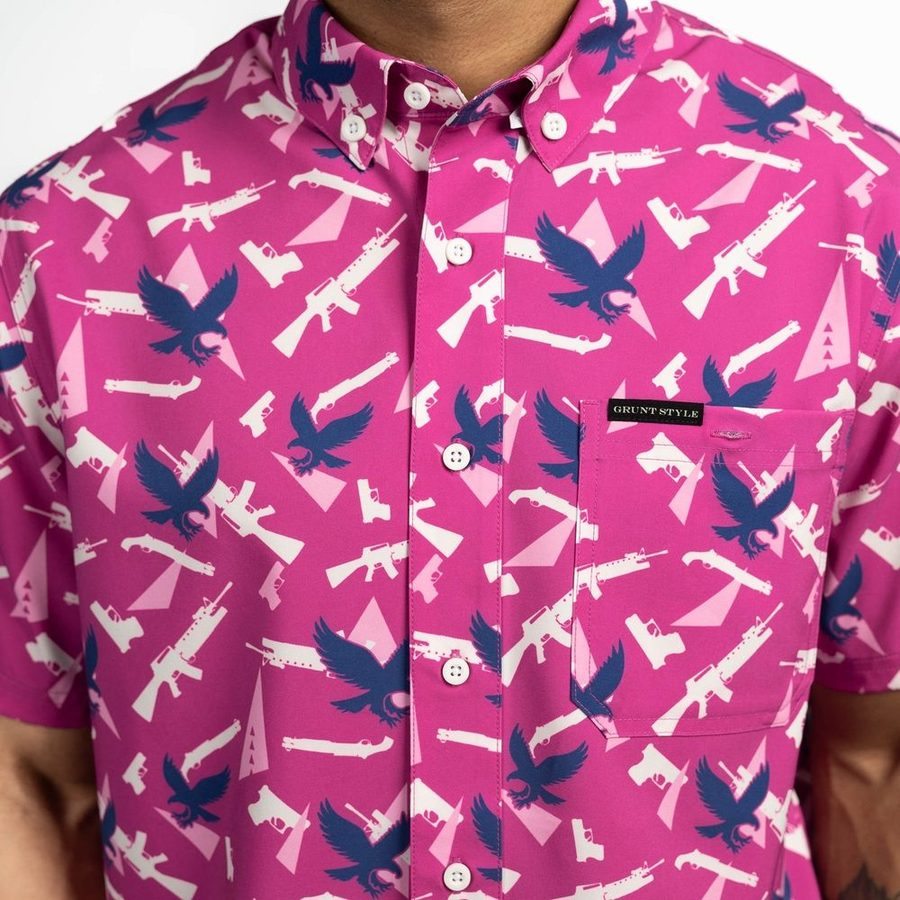 Men's Commander Button Down - Strike Eagle - Image 5