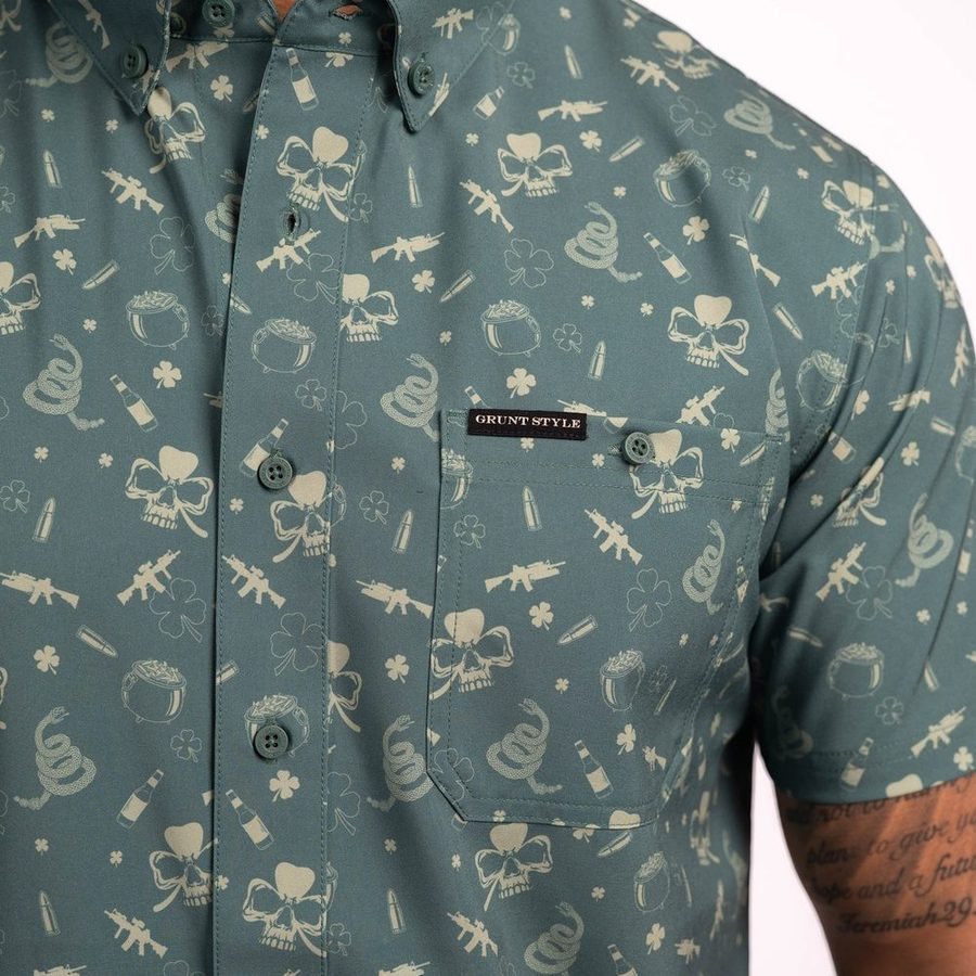 Men's Commander Button Down - Locked & Lucky - Image 5
