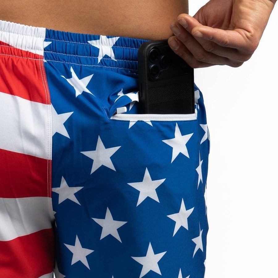 Grunt Short 5 Inseam - American Flag - Image 11