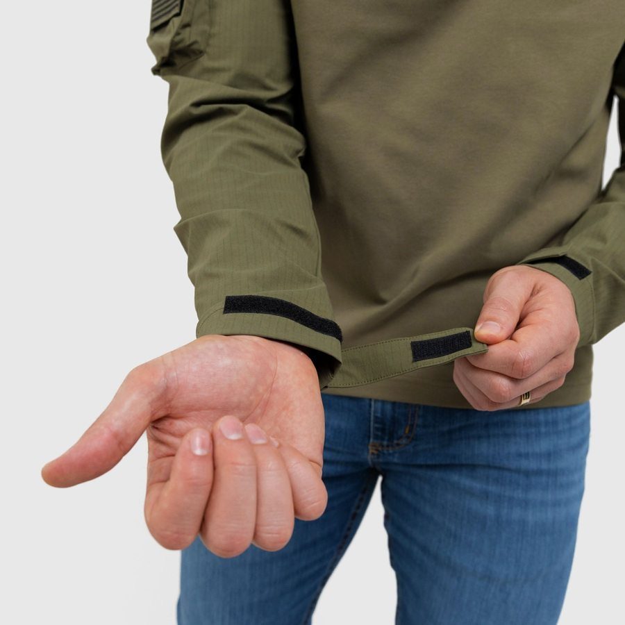 Men's Operator Shirt - Military Green - Image 8
