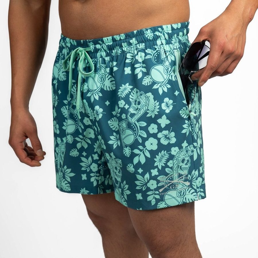 Grunt Short 5 Inseam - Tropical Death Harbor - Image 10