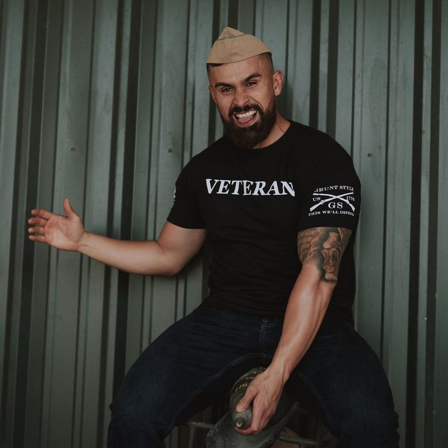 Veteran Defined T-Shirt - Black - Image 5