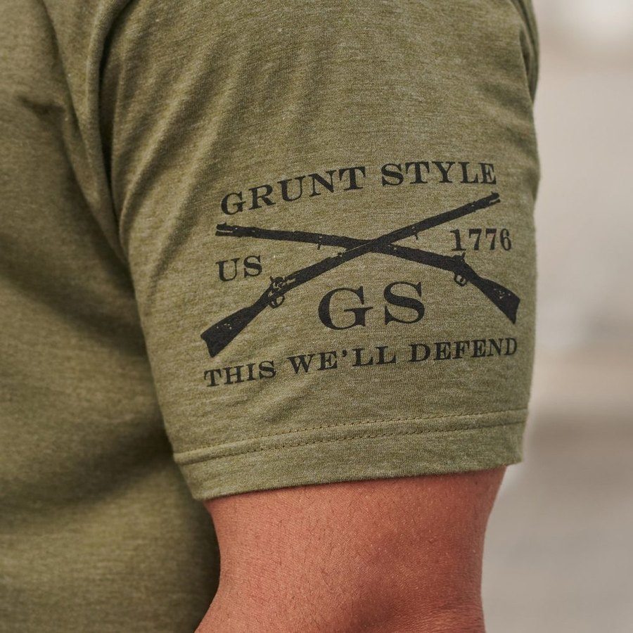 Basic T-Shirt - Military Green - Image 4