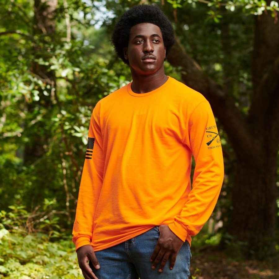 Basic Long Sleeve - Safety Orange - Image 4