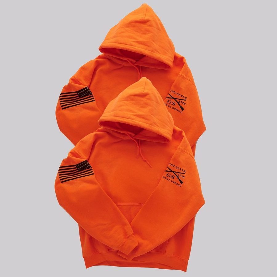 Basic Hoodie Safety Orange 2 Pack - Image 6