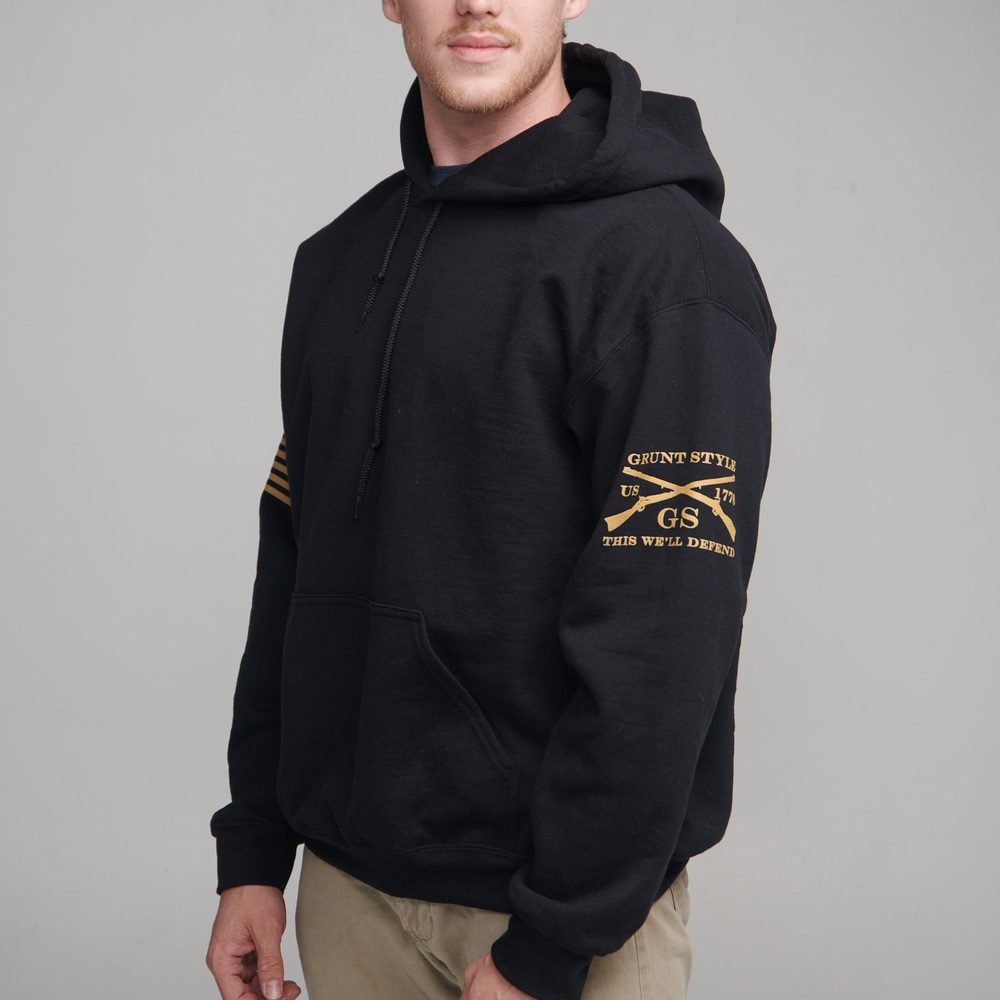 Basic Hoodie - Black - Image 3