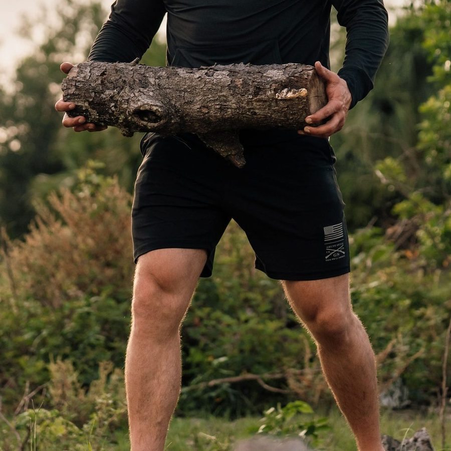 Men's All-Day Short - Heather Black - Image 2