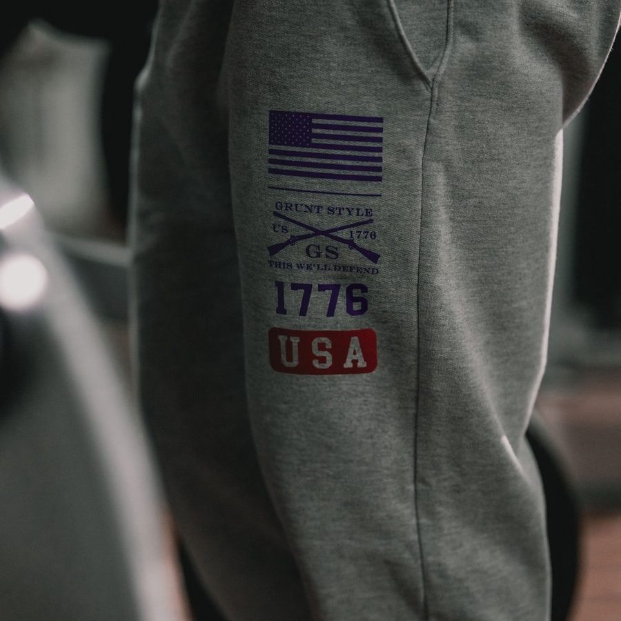 Freedom University Sweat Pants - Sport Gray - Image 9