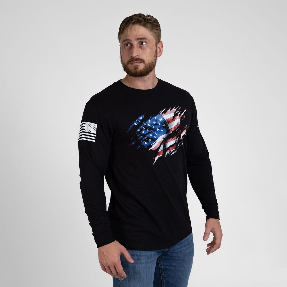 Still Standing Long Sleeve - Black - Image 6