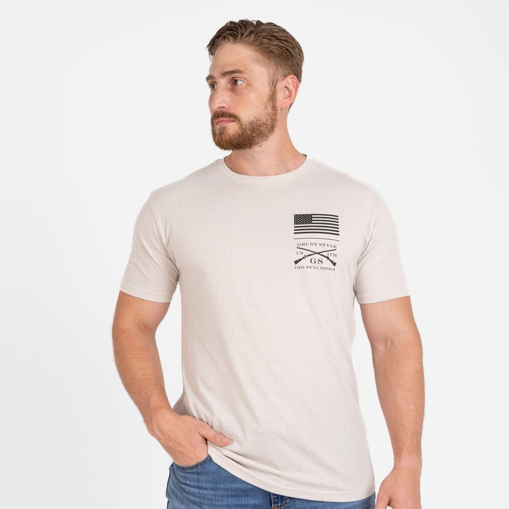 Strength Through Suffering T-Shirt - Sand - Image 7