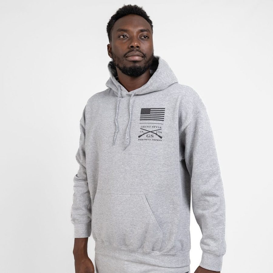 Strength Through Suffering Hoodie - Sport Gray - Image 6