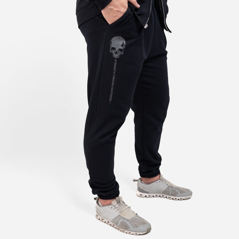 Strength Through Suffering Sweat Pant - Black - Image 5