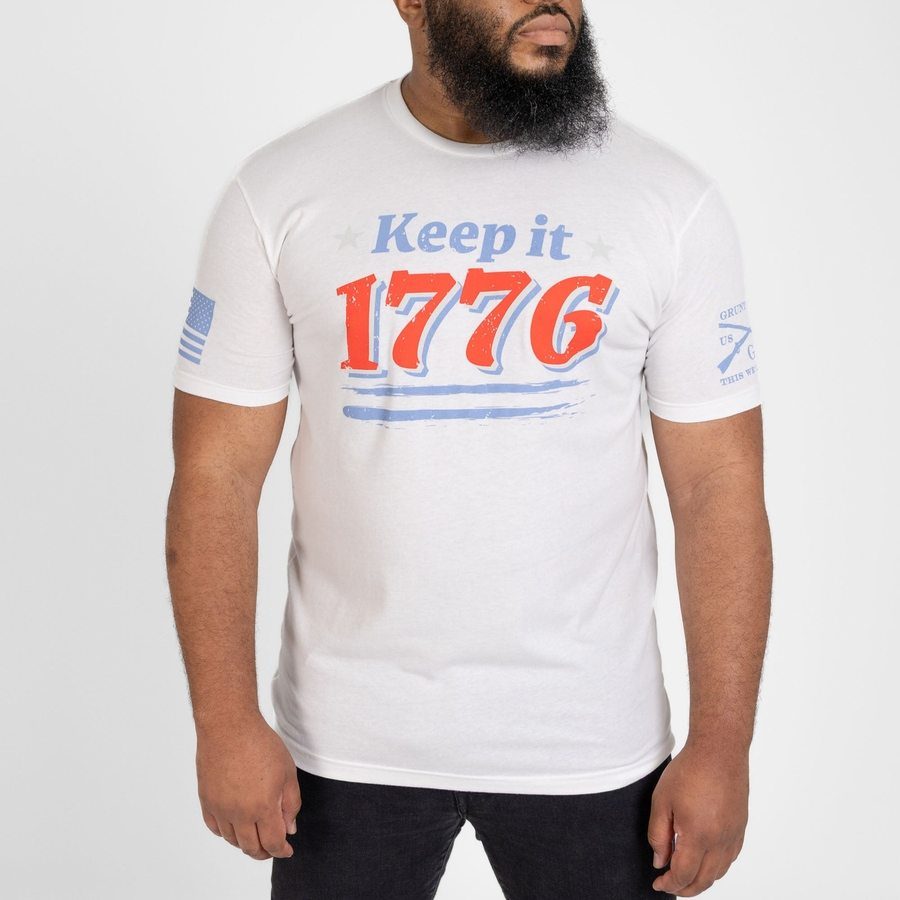 Keep It 1776 T-Shirt - White - Image 4