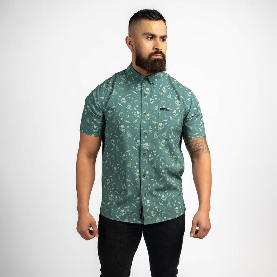 Men's Commander Button Down - Locked & Lucky - Image 3