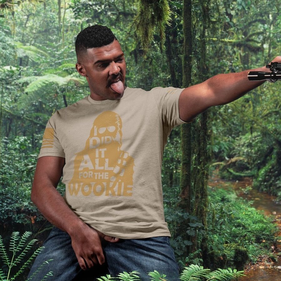 For The Wookie T-Shirt - Sand - Image 3
