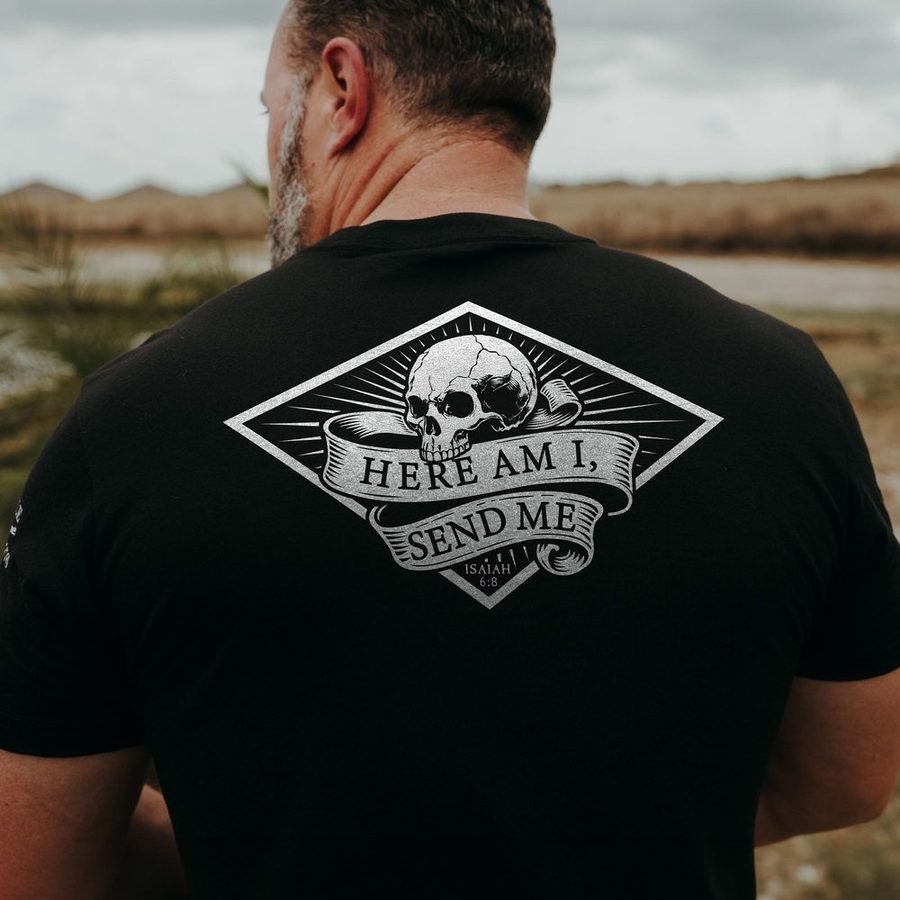 Send Me T-Shirt - Black - Image 2