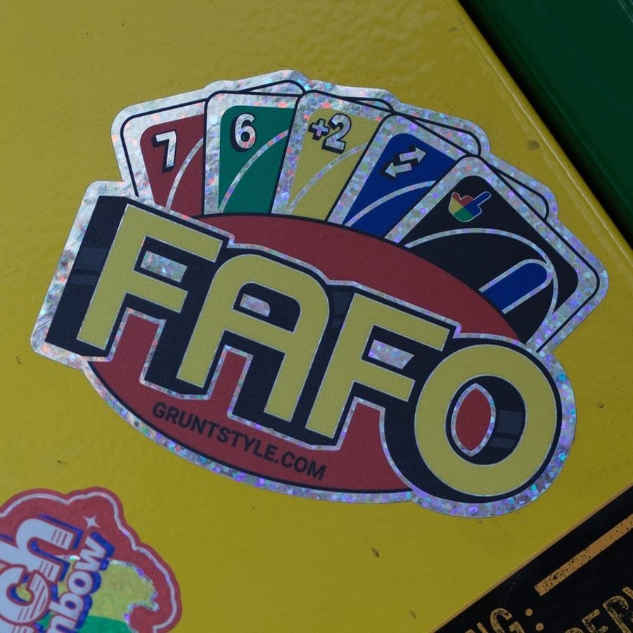 FAFO Wild Card Sticker - Image 2