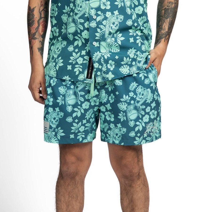 Grunt Short 5 Inseam - Tropical Death Harbor - Image 6