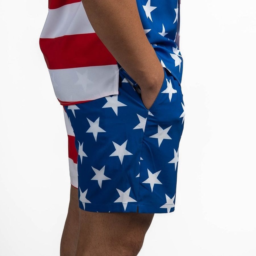 Grunt Short 7 Inseam - American Flag - Image 11