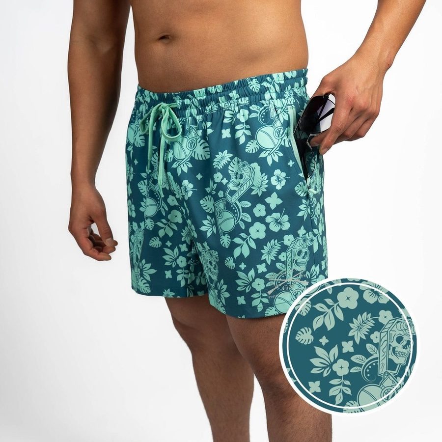 Grunt Short 5 Inseam - Tropical Death Harbor