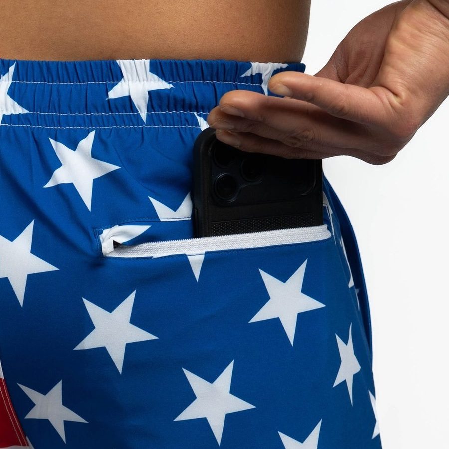Grunt Short 7 Inseam - American Flag - Image 10