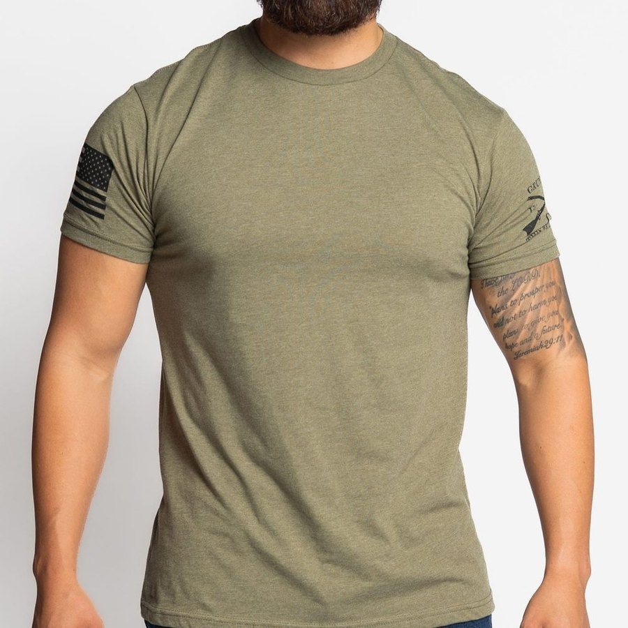 Basic T-Shirt - Military Green - Image 5