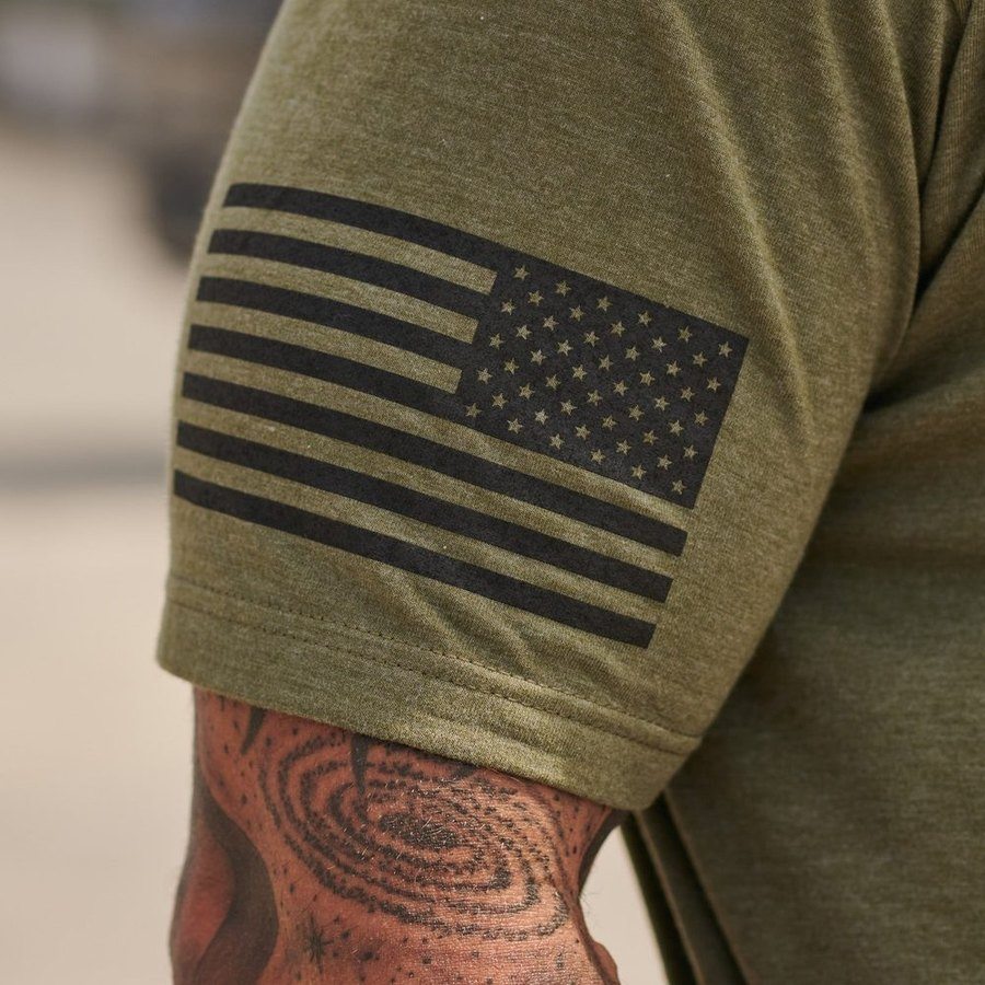 Basic T-Shirt - Military Green - Image 3