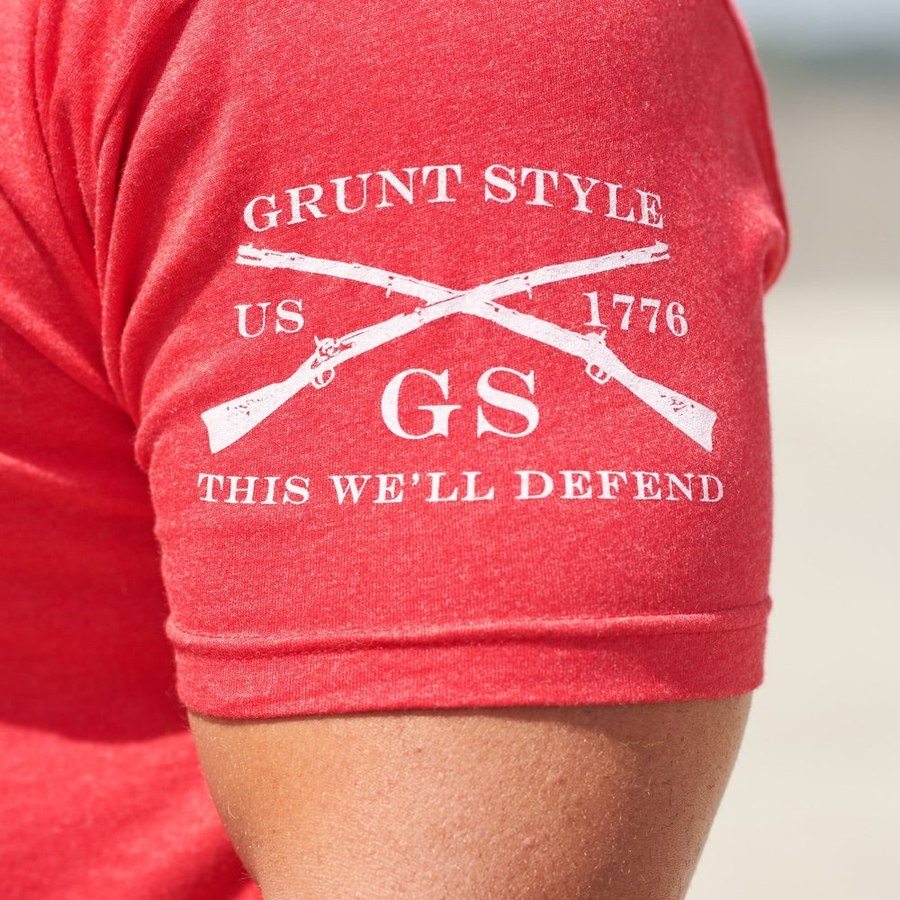 Basic T-Shirt - Red - Image 3