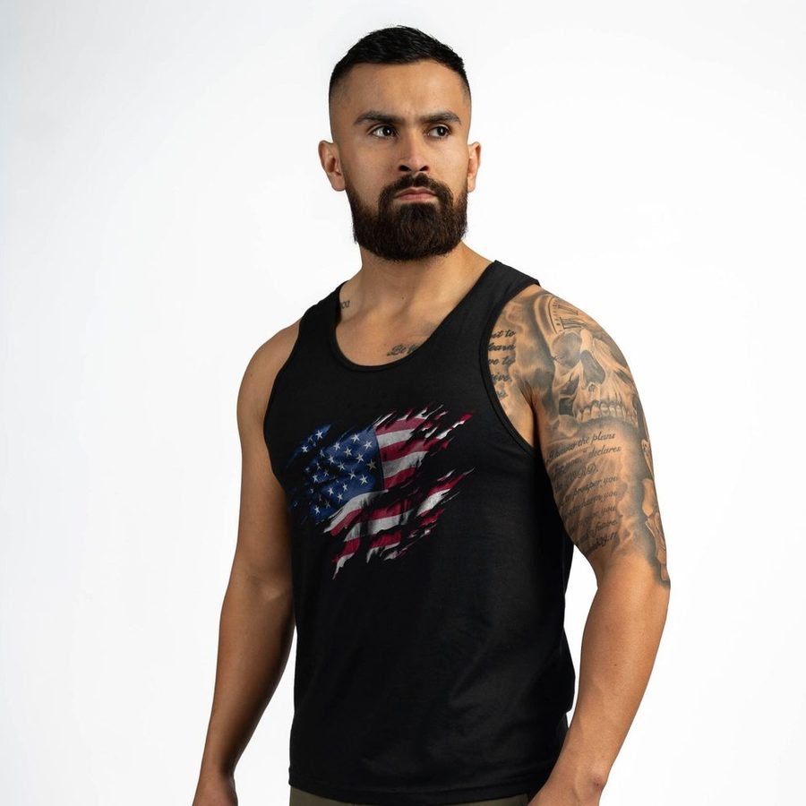 Still Standing Tank - Black - Image 9