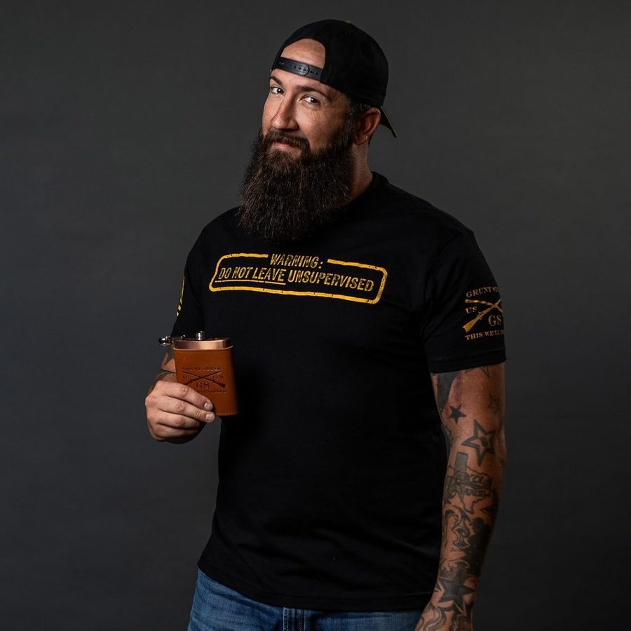Needs Supervision T-Shirt - Black - Image 3