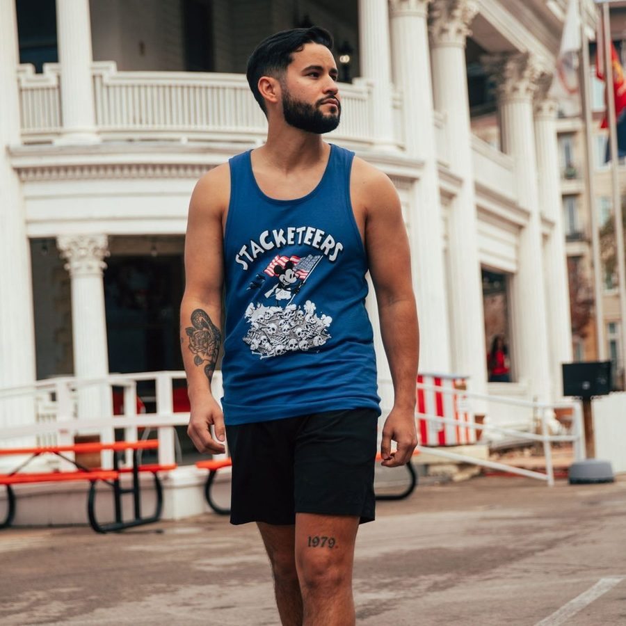 Stacketeers Tank - Royal - Image 2
