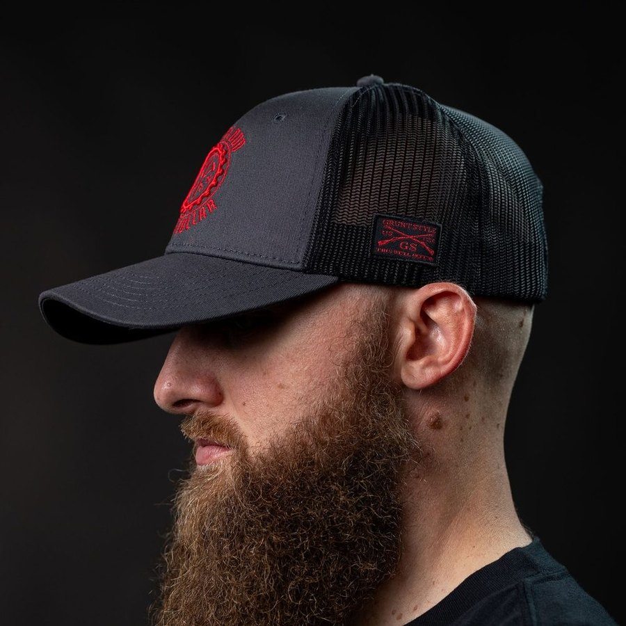 Red Blood Blue Collar® Hat - Image 3