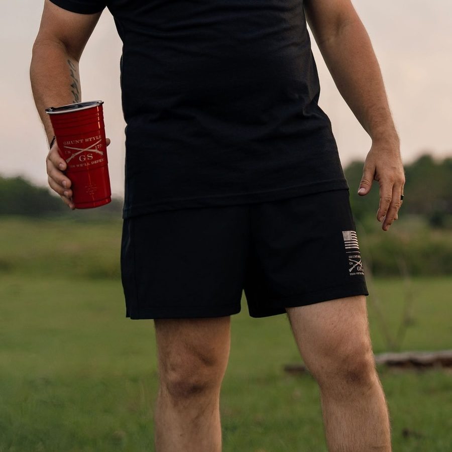 Men's All-Day Short - Heather Black - Image 5