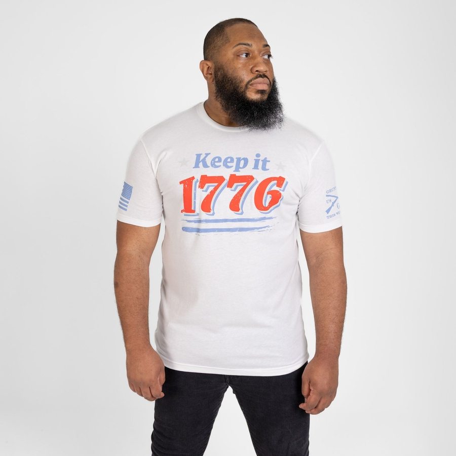 Keep It 1776 T-Shirt - White - Image 6