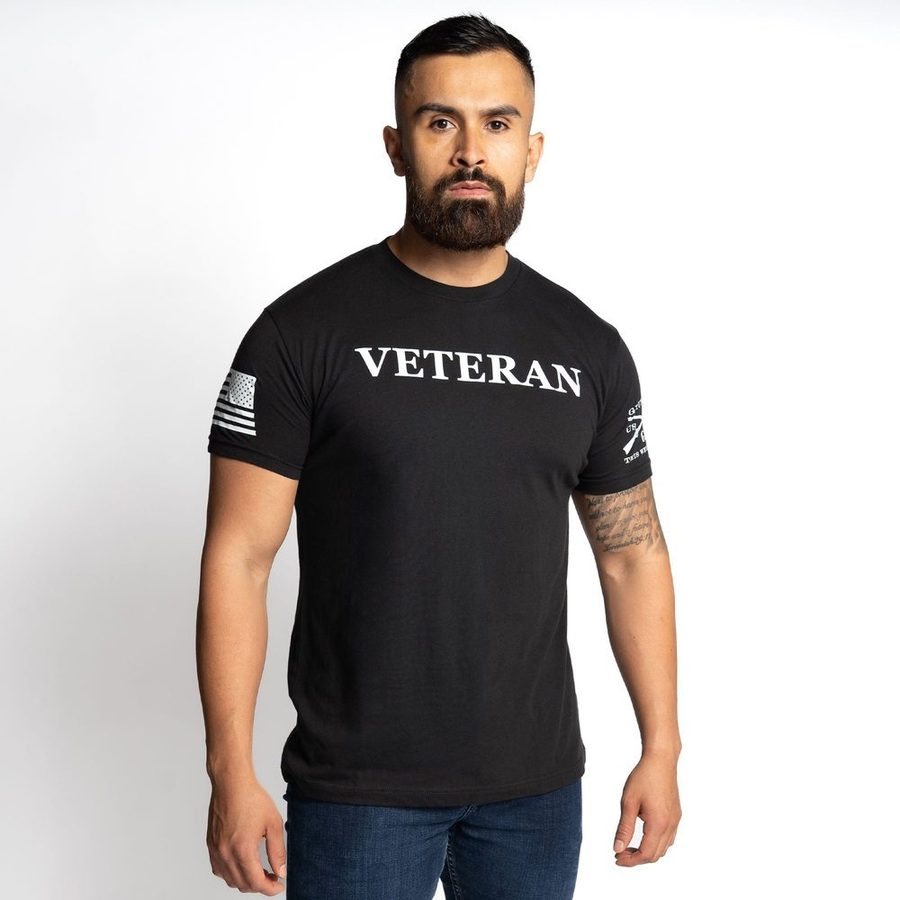 Veteran Defined T-Shirt - Black - Image 10