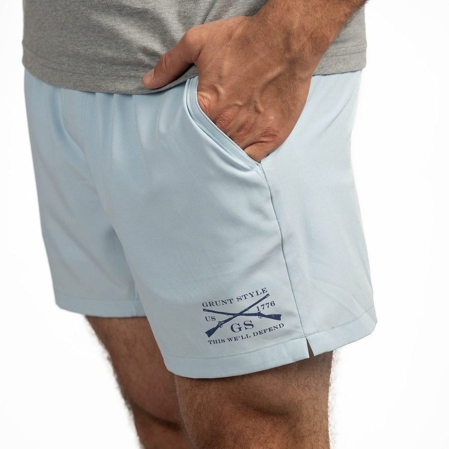 Grunt Short 5 Inseam - Sky Blue - Image 6
