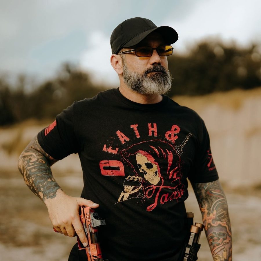 Death And Taxes T-Shirt - Black - Image 3