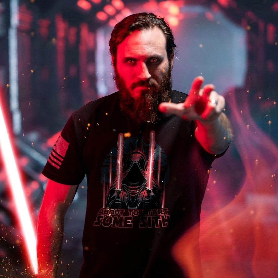 Start Some Sith T-Shirt - Black - Image 2