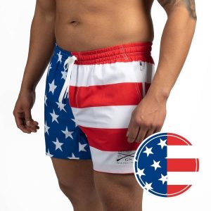 Grunt Short 5 Inseam - American Flag