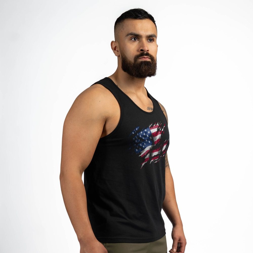 Still Standing Tank - Black - Image 8