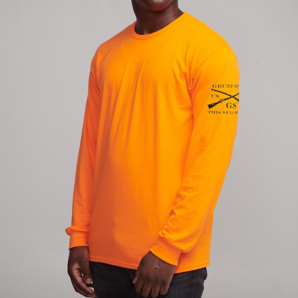 Basic Long Sleeve - Safety Orange - Image 2