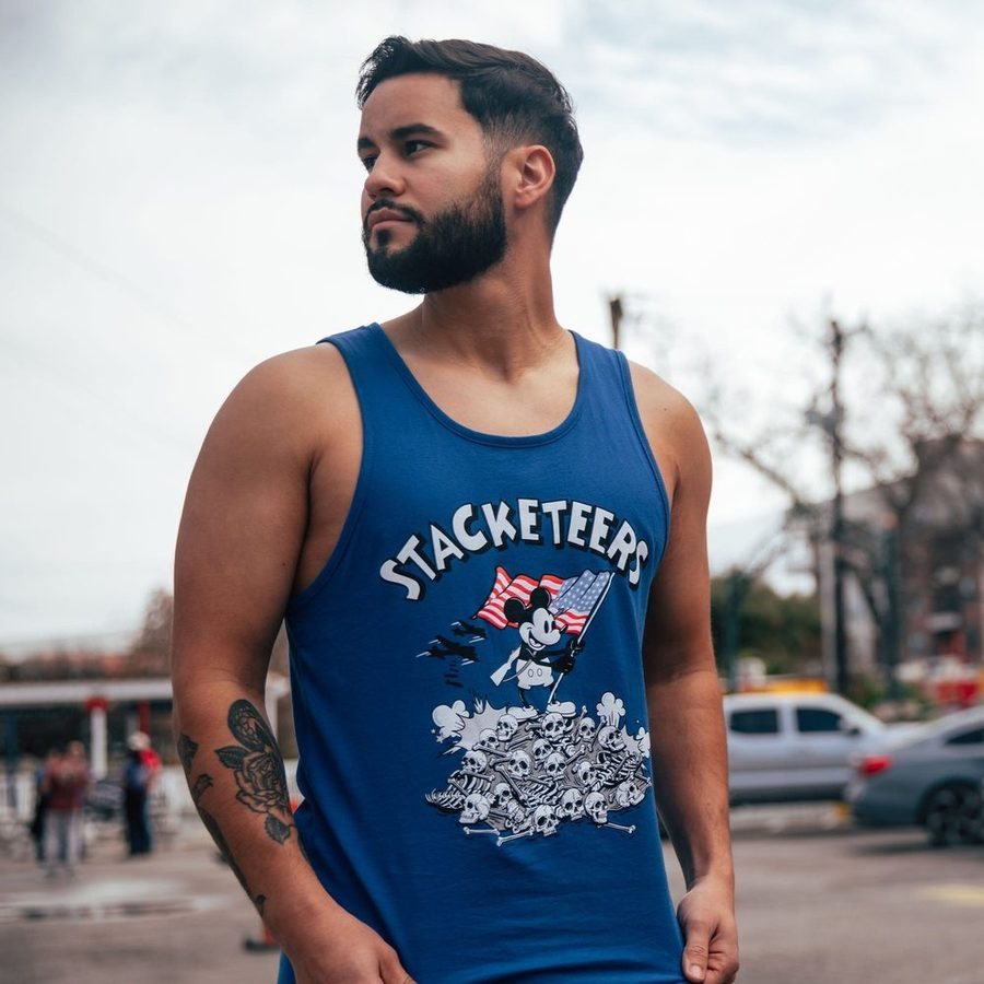 Stacketeers Tank - Royal - Image 3