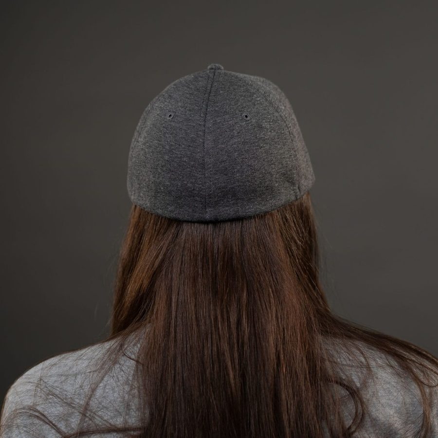 Blackout Flag Stretch Fit Hat - Gray - Image 7