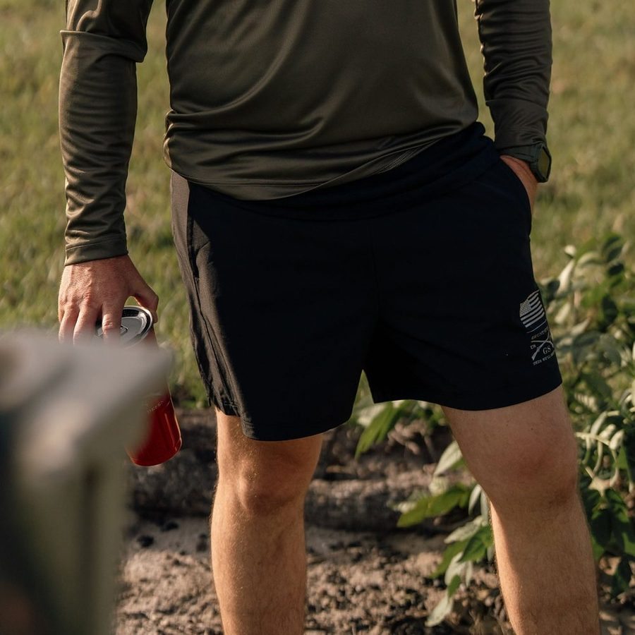 Men's All-Day Short - Heather Black - Image 4