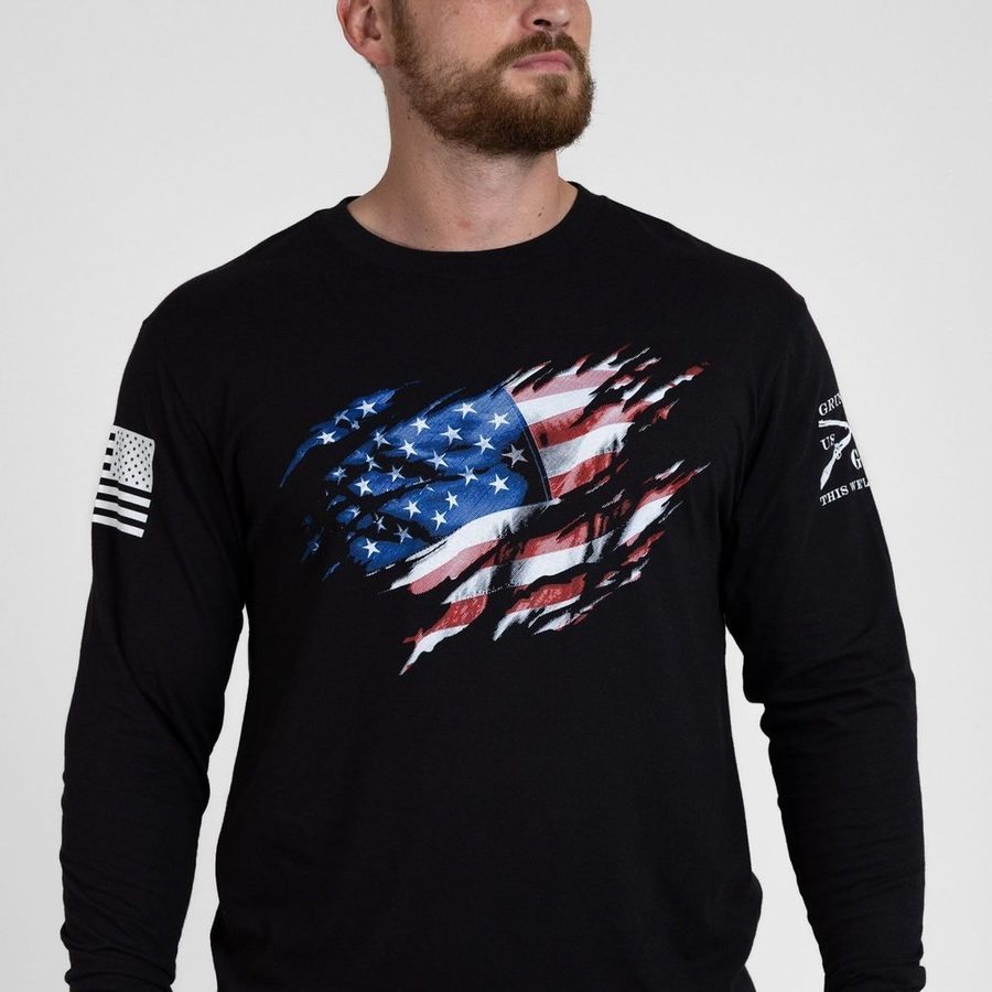 Still Standing Long Sleeve - Black - Image 4