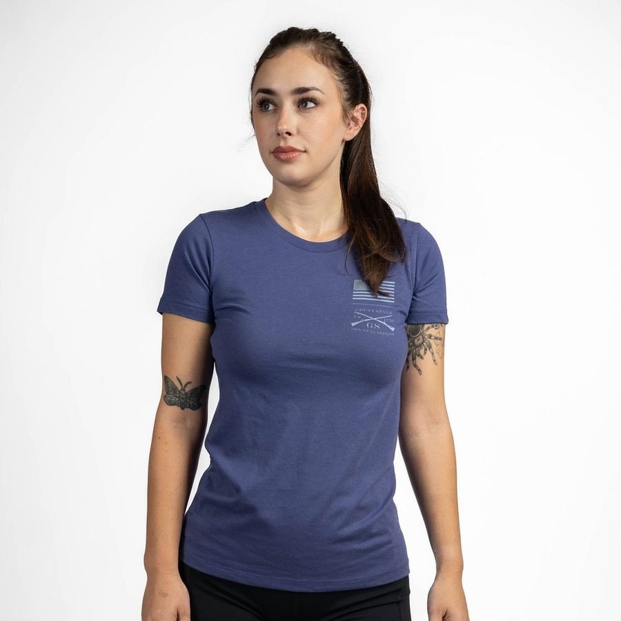 Women's Strength Through Suffering Slim Fit T-Shirt - Future Dusk - Image 6