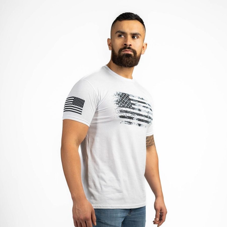 Vintage American T-Shirt - White - Image 7