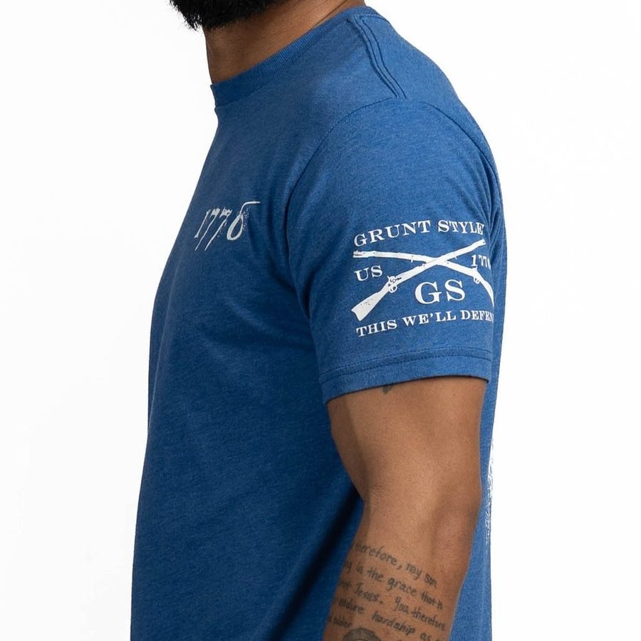 1776 Flag T-Shirt - Royal - Image 11