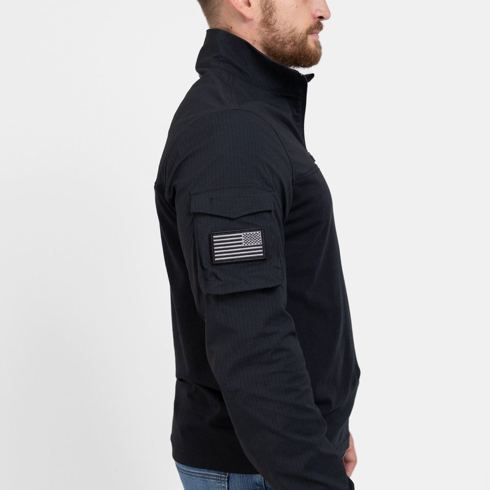 Men's Operator Shirt - Black - Image 10